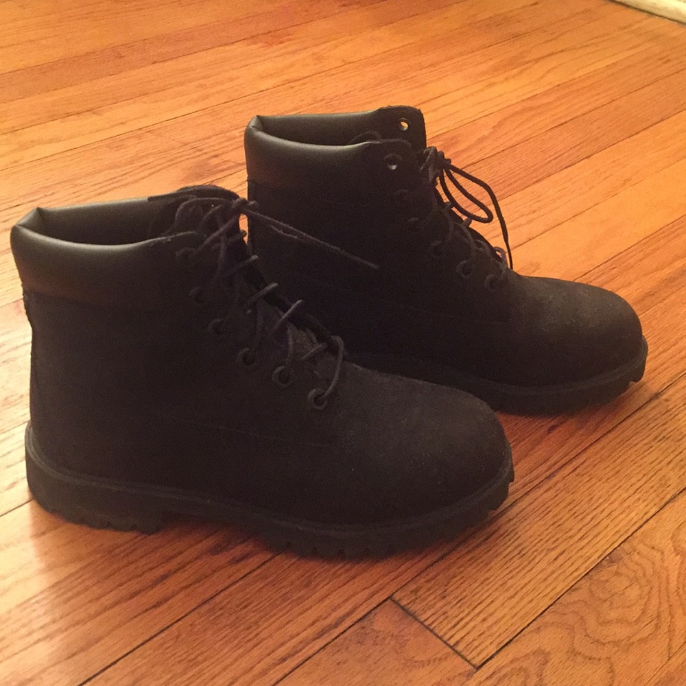 Women’s Black Timberlands